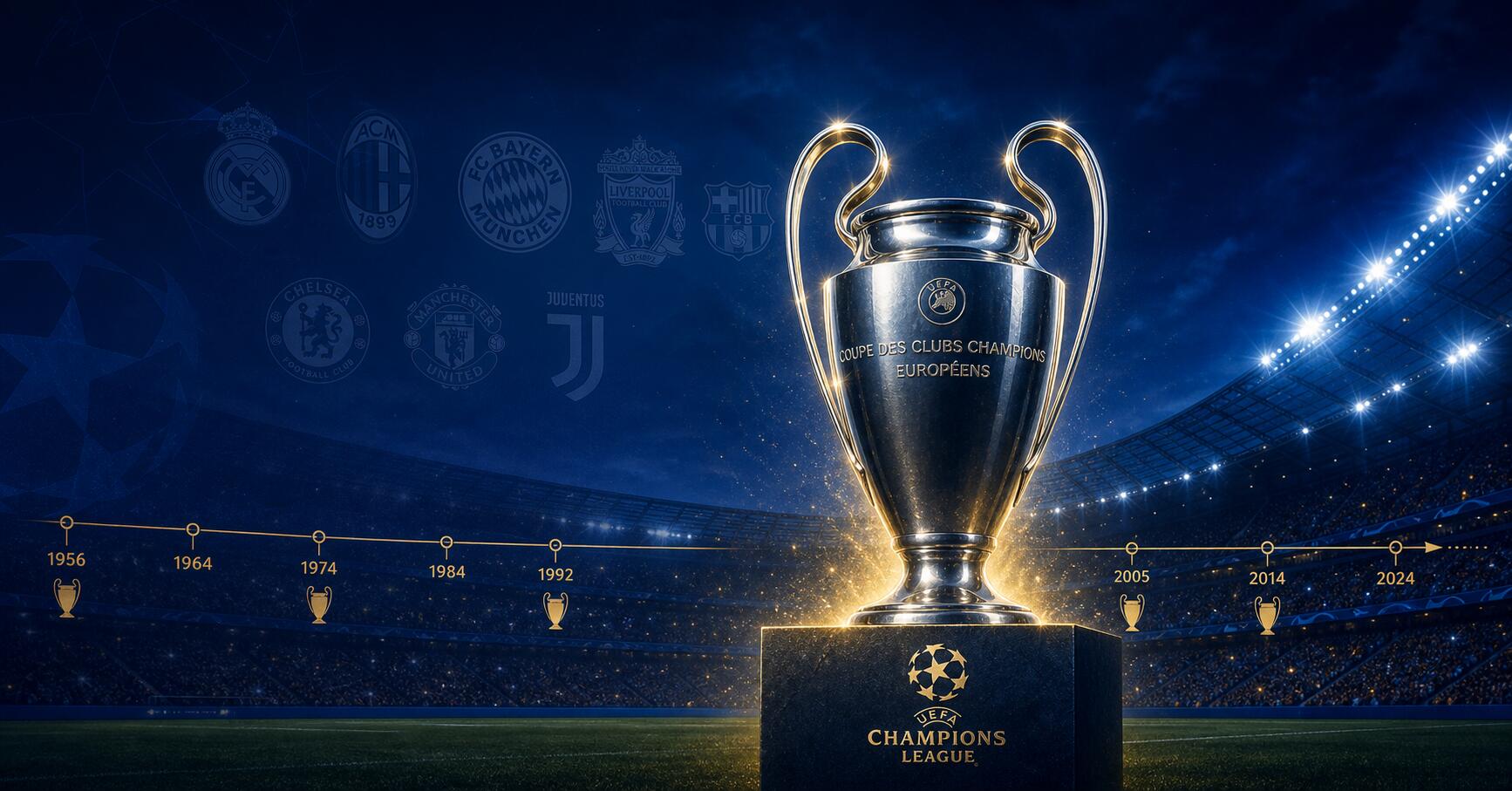 UEFA Champions League: palkintorahat, historia ja tunnetuimmat voittajat